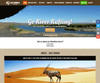 Kumbasafaris.com(Kumba Safaris) Screenshot