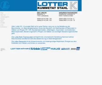 Kummetat.de(Lotter) Screenshot