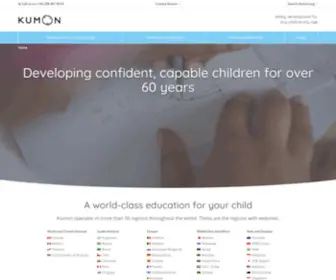 Kumon.eu(Kumon) Screenshot