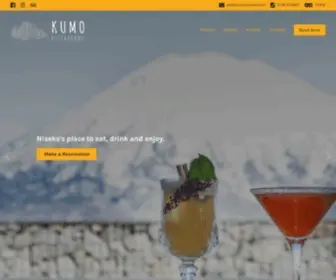 Kumoniseko.com(Niseko Restaurant) Screenshot