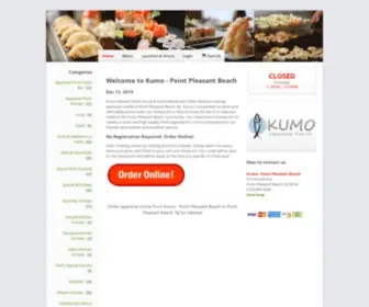 Kumoppb.com(Order Japanese online from Kumo) Screenshot