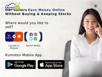 Kumoten.com(Malaysia Largest Dropship Automation System) Screenshot