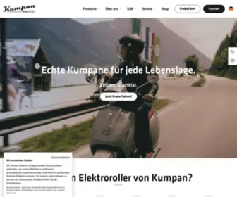 Kumpan-Electric.com(Kumpan Electric) Screenshot