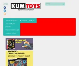 Kumtoys.com.tr(Kumtoys) Screenshot