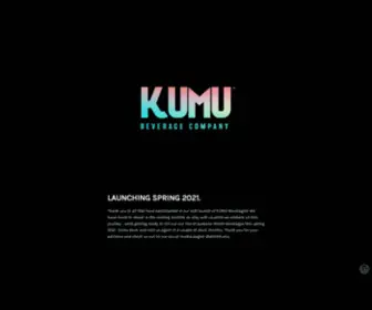 Kumudrinks.com(KUMU BevCo) Screenshot