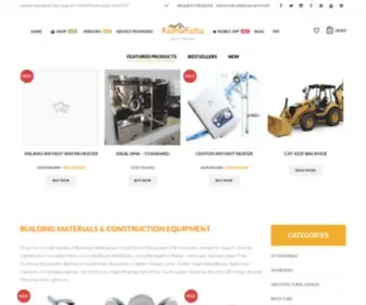 Kumukutu.com(Building Materials and Construction Equipment) Screenshot