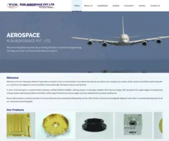 Kunaerospace.com(KUN AEROSPACE) Screenshot