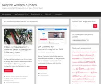 Kundenwerbenkunden.eu(Ratgeber, pers) Screenshot