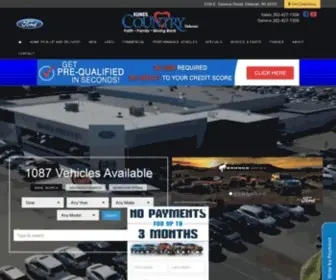 Kunescountryford.com(Kunes Country Ford Lincoln) Screenshot