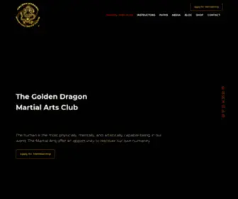 Kungfu-School.com(Kung Fu of Golden Dragon Martial Arts school Los Angeles) Screenshot