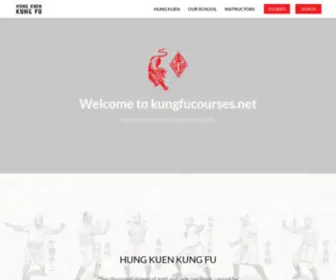 Kungfucourses.net(Our school is the Chania (Greece)) Screenshot