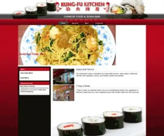 Kungfukitchen.co.za(Chinese Food and Sushi Bar) Screenshot