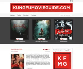 Kungfumovieguide.com(Kung Fu Movie Guide) Screenshot