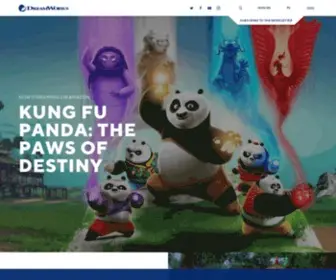 Kungfupanda.com(CENTRO DE ACTIVIDADES DE DREAMWORKS) Screenshot