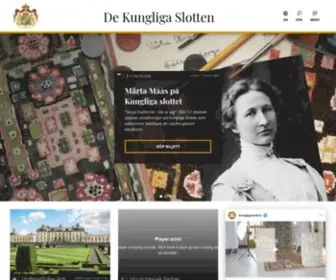 Kungligaslotten.se(Kungliga slotten) Screenshot