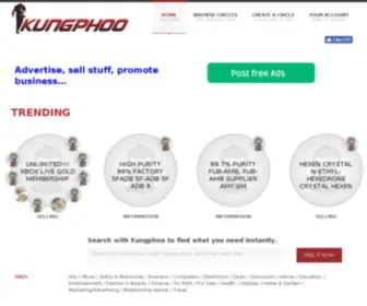Kungphoo.com(Buy, sell, search, promote) Screenshot