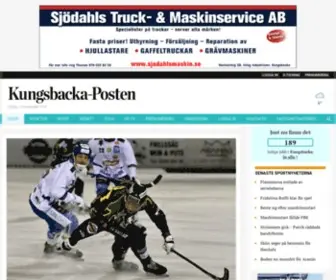 Kungsbackaposten.se(Senaste nyheterna från Kungsbacka) Screenshot