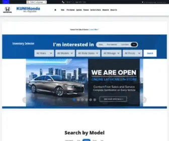 Kuni-Honda.com(Kuni Honda) Screenshot