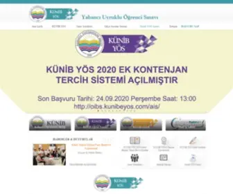Kunibeyos.com(KÜNİB) Screenshot