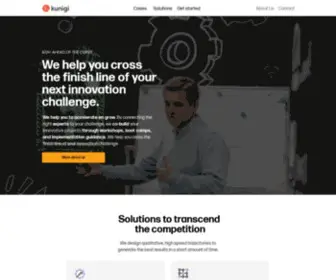 Kunigi.be(Innovation Agency) Screenshot