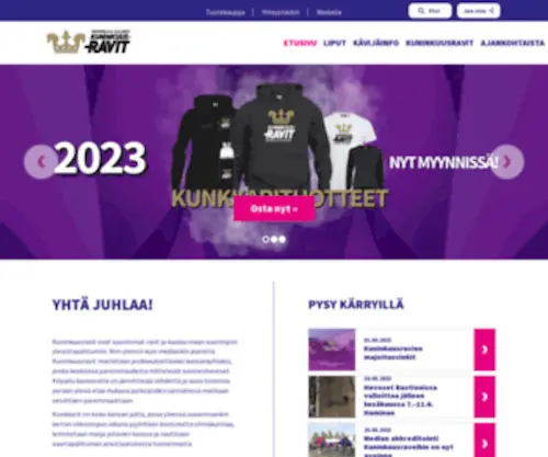 Kuninkuusravit.fi(Etusivu) Screenshot