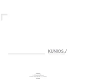 Kunios.de(Κούνιος) Screenshot