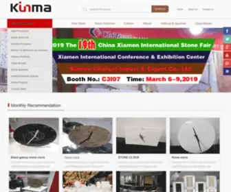 Kunmastone.com(China Granite & Marble China Stone Suppliers) Screenshot