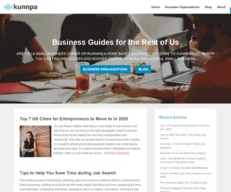 Kunnpa.com(Small Business Advices) Screenshot