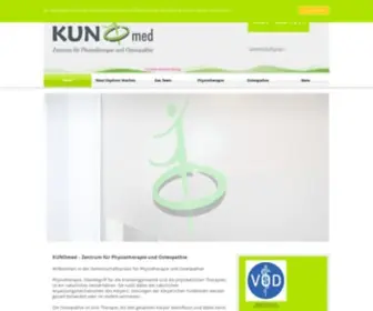 Kuno-PHysio.de(KUNOmed GbR) Screenshot