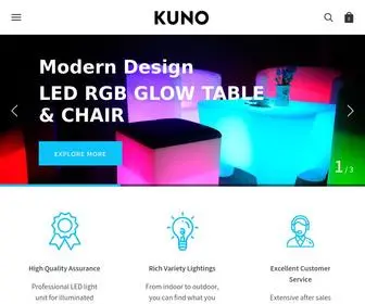 Kunoled.com(KUNO) Screenshot