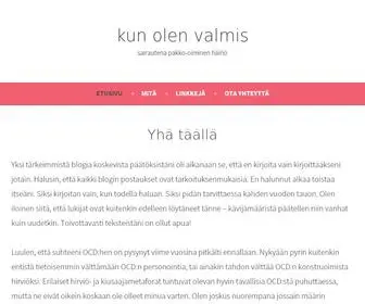 Kunolenvalmis.net(Kun olen valmis) Screenshot