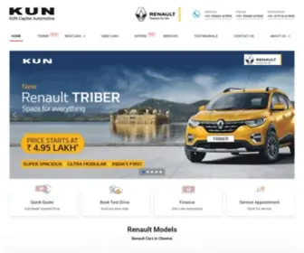 Kunrenault.com(KUN Renault) Screenshot