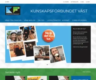 Kunskapsforbundet.se(Kunskapsförbundet) Screenshot