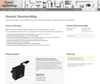 Kunstbeschlag.de(Shop) Screenshot