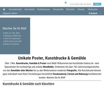 Kunstbilder-Galerie.de(Gemälde) Screenshot