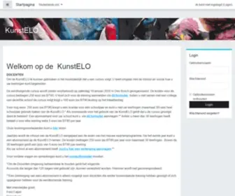 Kunstelo.nl(Moodle) Screenshot