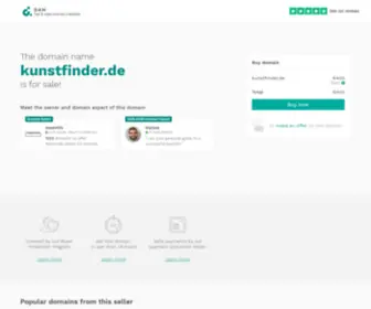 Kunstfinder.de(Kunst und Kultur in Corona) Screenshot