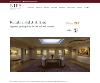 Kunsthandelbies.nl(Kunsthandel A.H) Screenshot