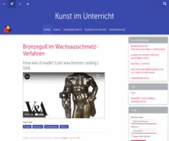 Kunstimunterricht.de(Kunst im Unterricht) Screenshot