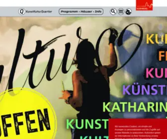 Kunstkulturquartier.de(Aktuelle Veranstaltungen in Nürnberg) Screenshot