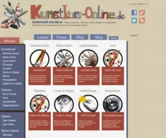 Kunstkurs-Online.de(Zeichnen) Screenshot