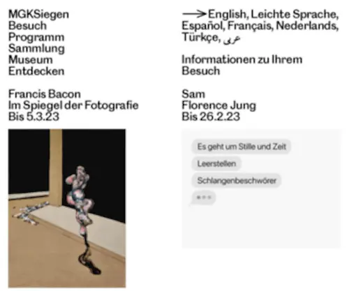Kunstmuseum-Siegen.de(Web Server's Default Page) Screenshot