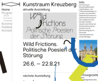Kunstraumkreuzberg.de(Kunstraum Kreuzberg) Screenshot
