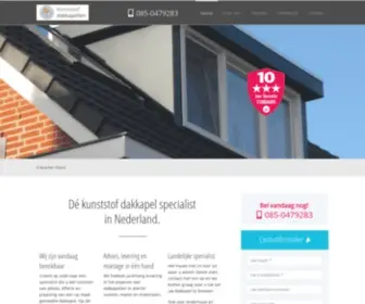 Kunststof-Dakkapellen.nl(Kunststof Dakkapel Specialist) Screenshot