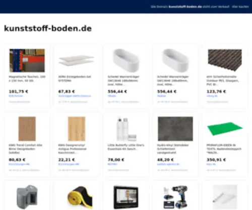 Kunststoff-Boden.de(Kunststoff Boden) Screenshot