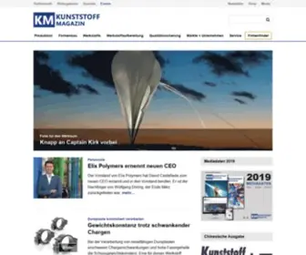 Kunststoff-Magazin.de(Kunststoff Magazin) Screenshot
