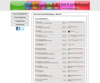 Kunststoffspritzer.de(Spritzgießen) Screenshot