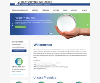 Kunststofftechnik-Lapacz.de(Kunststofftechnik Ulrike Lapacz) Screenshot