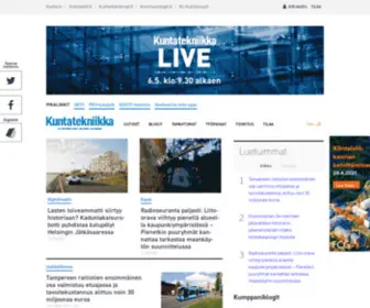 Kuntatekniikka.fi(Kuntatekniikka) Screenshot