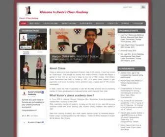 Kuntechessacademy.com(Kunte's Chess Academy) Screenshot